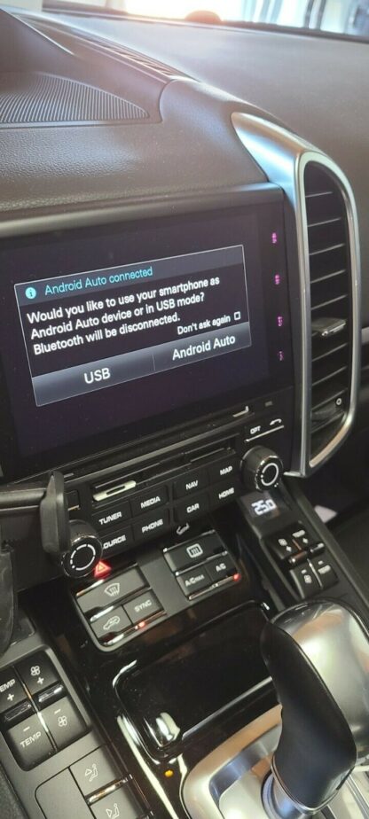 Porsche Android Auto Activation